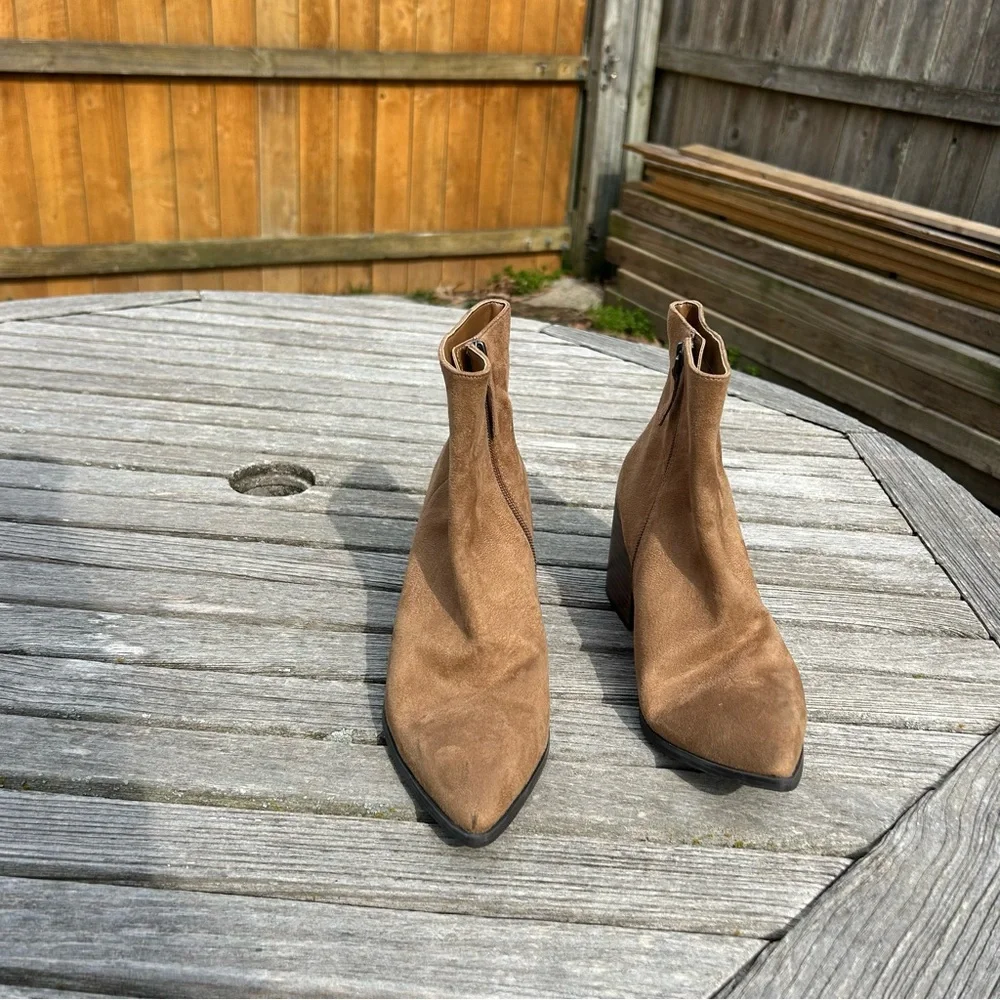 Linea Paolo Sadie Block Heel Bootie size‎ 9.5